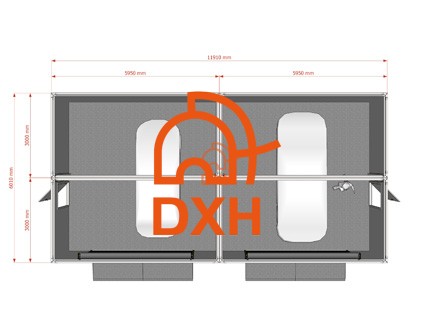 Container Garage Floor Plan